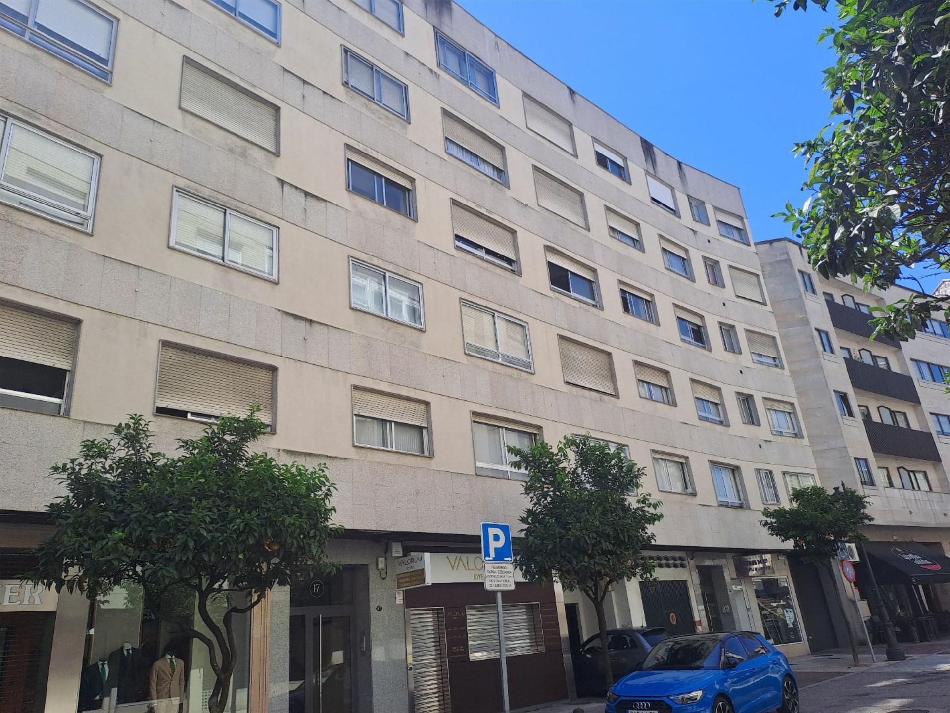 Vista exterior de Pis de lloguer en Vigo  amb Calefacció, Parquet i Traster