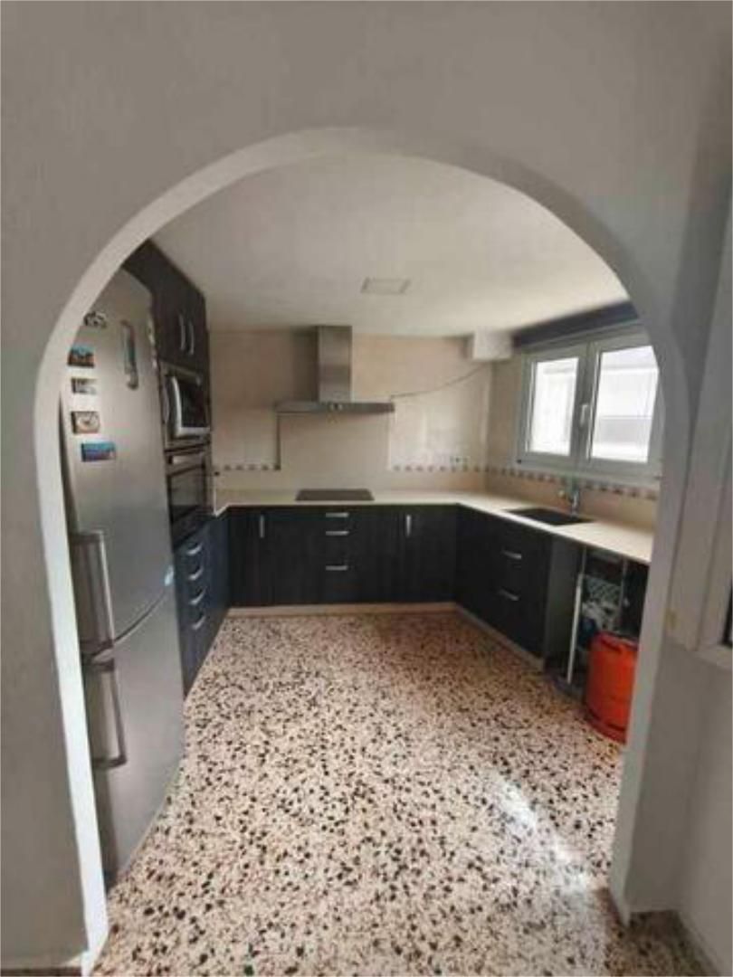 Kitchen of Flat for sale in Ontinyent  with Terrace, Storage room and Furnished