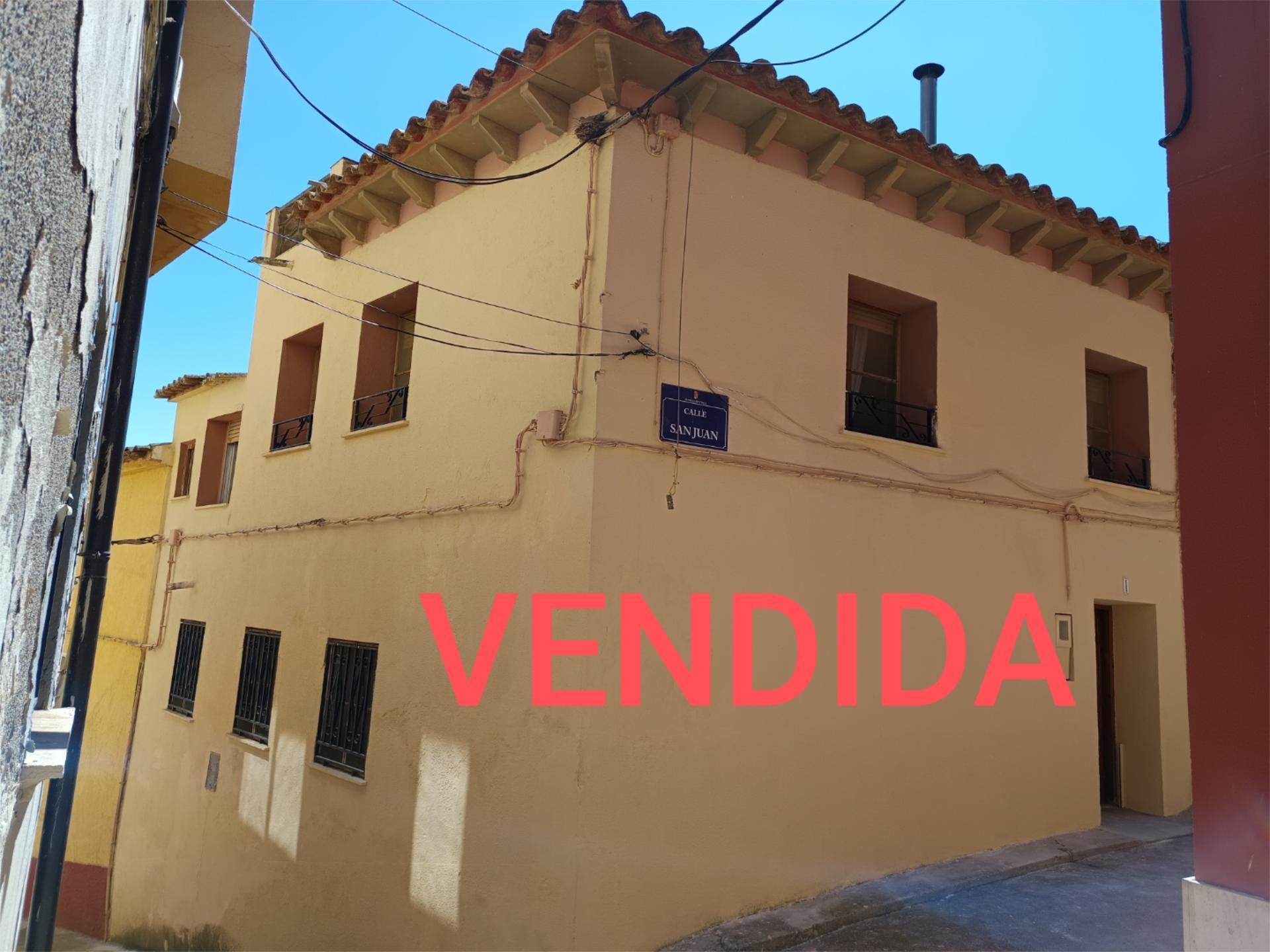 Exterior view of Flat for sale in Alcolea de Cinca  with Air Conditioner, Terrace and Storage room