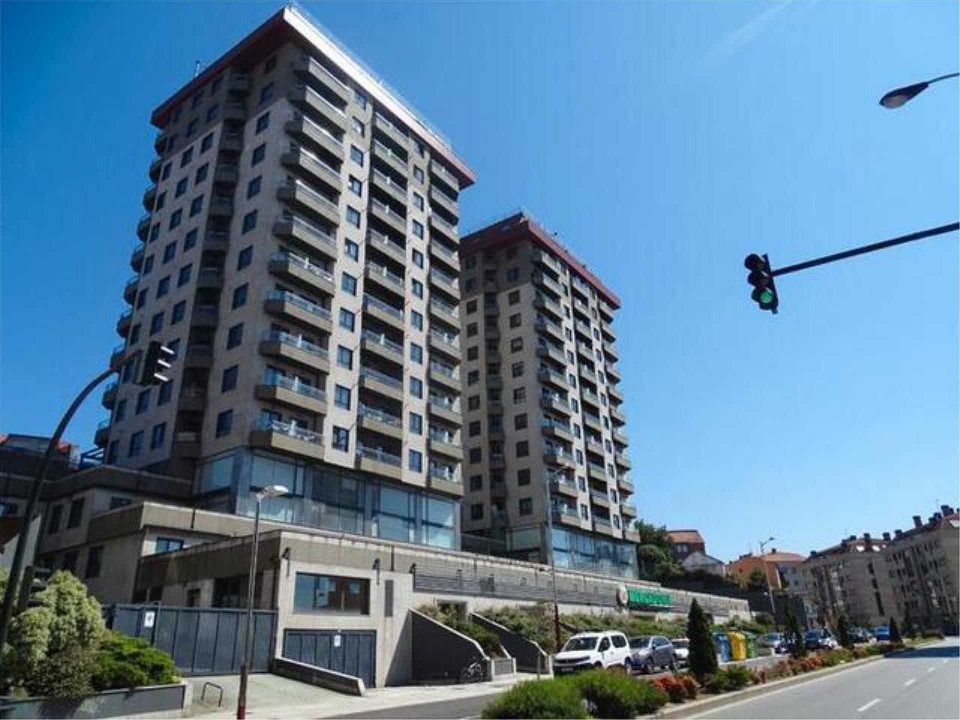 Exterior view of Apartment to rent in Vigo   with Heating, Private garden and Terrace
