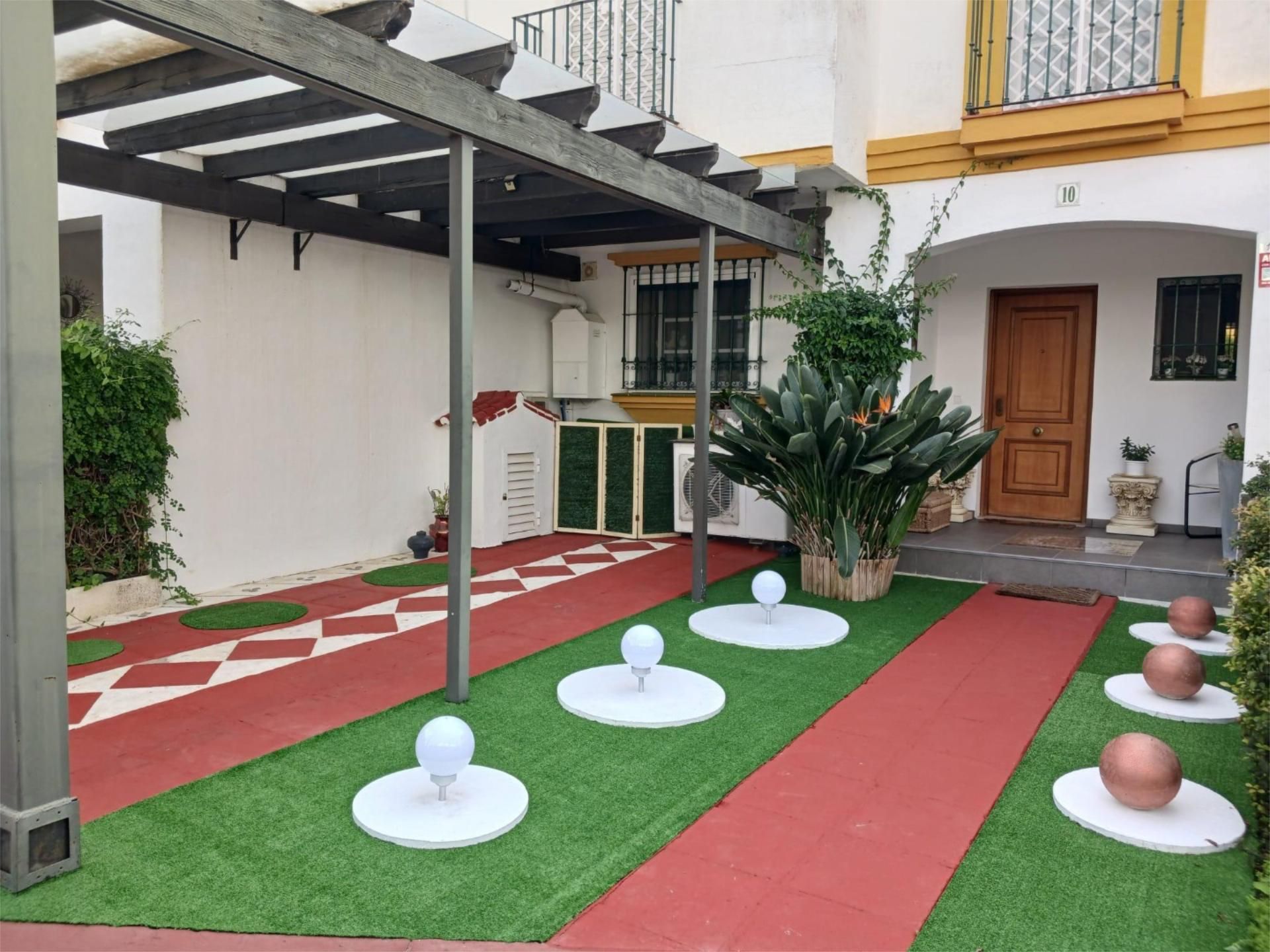 Terraza de Casa adosada en venta en Estepona con Aire acondicionado, Terraza y Piscina