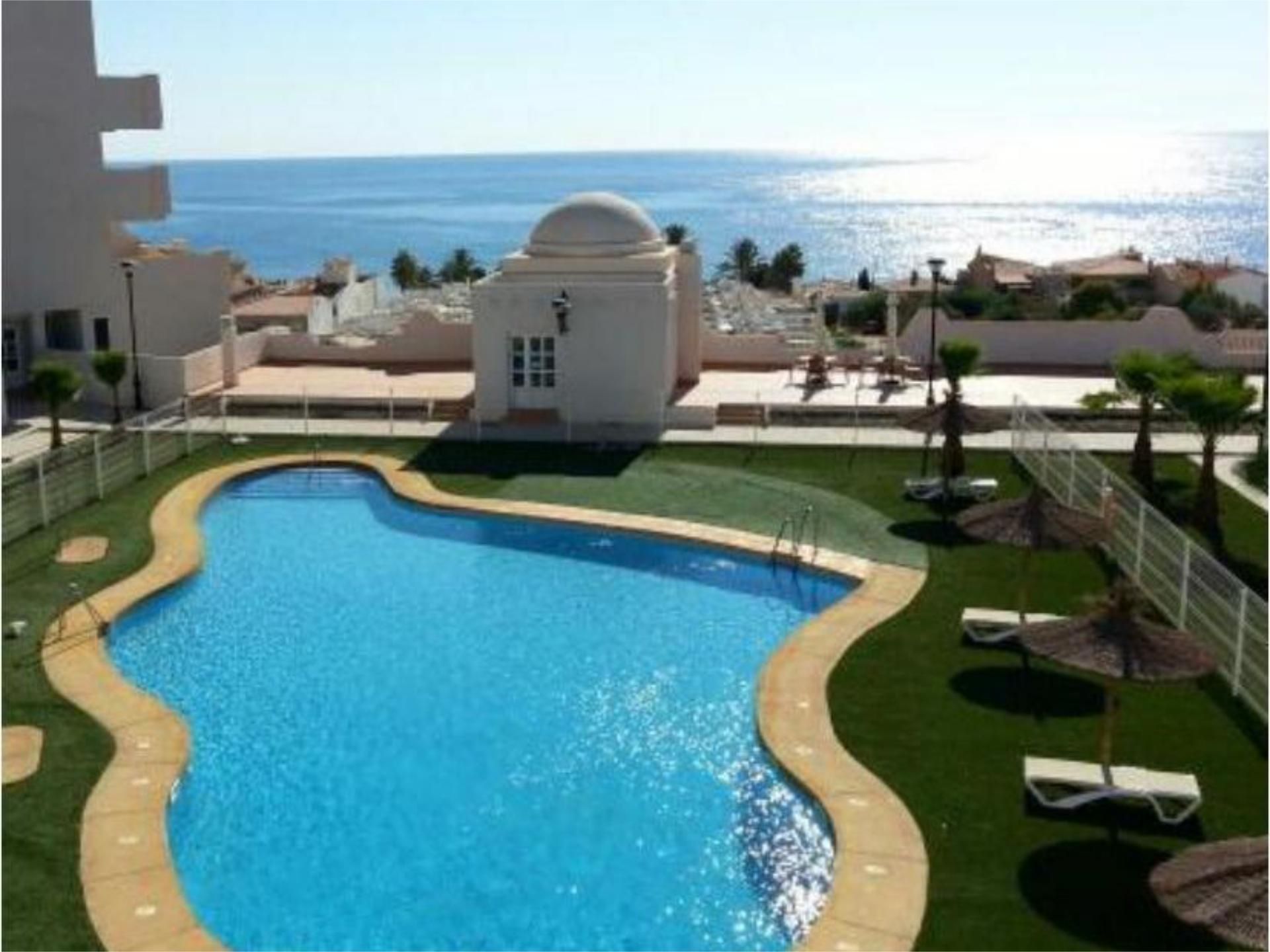 Piscina de Piso de alquiler en Cuevas del Almanzora con Jardín privado, Terraza y Piscina