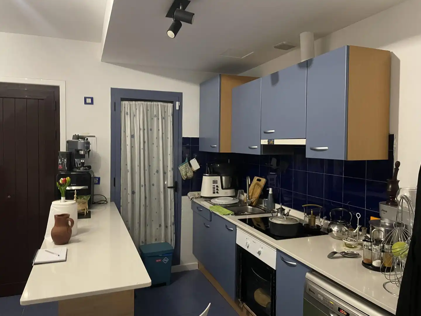 Küche von Wohnung zum Verkauf in Antigua mit Privatgarten, Parkett und Terrasse
