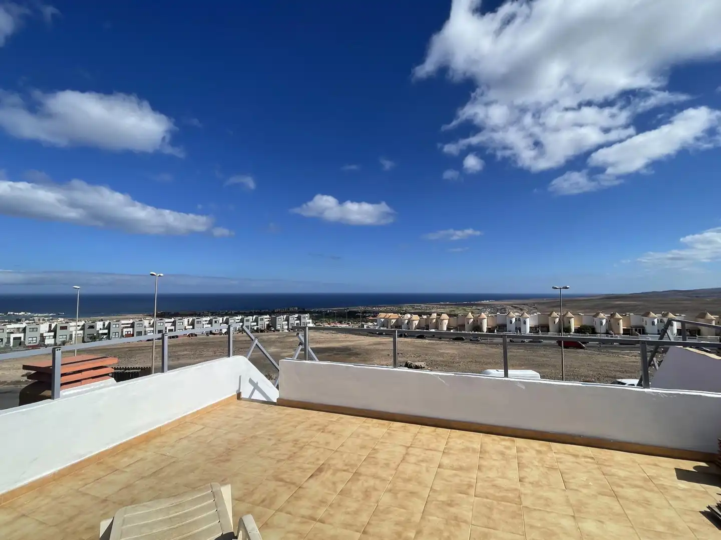 Terrasse von Wohnung zum Verkauf in Antigua mit Privatgarten, Parkett und Terrasse