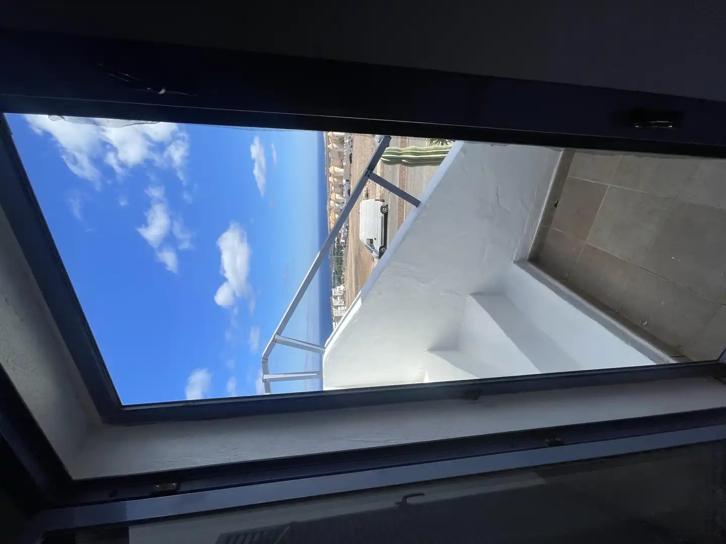 Terrasse von Wohnung zum Verkauf in Antigua mit Privatgarten, Parkett und Terrasse
