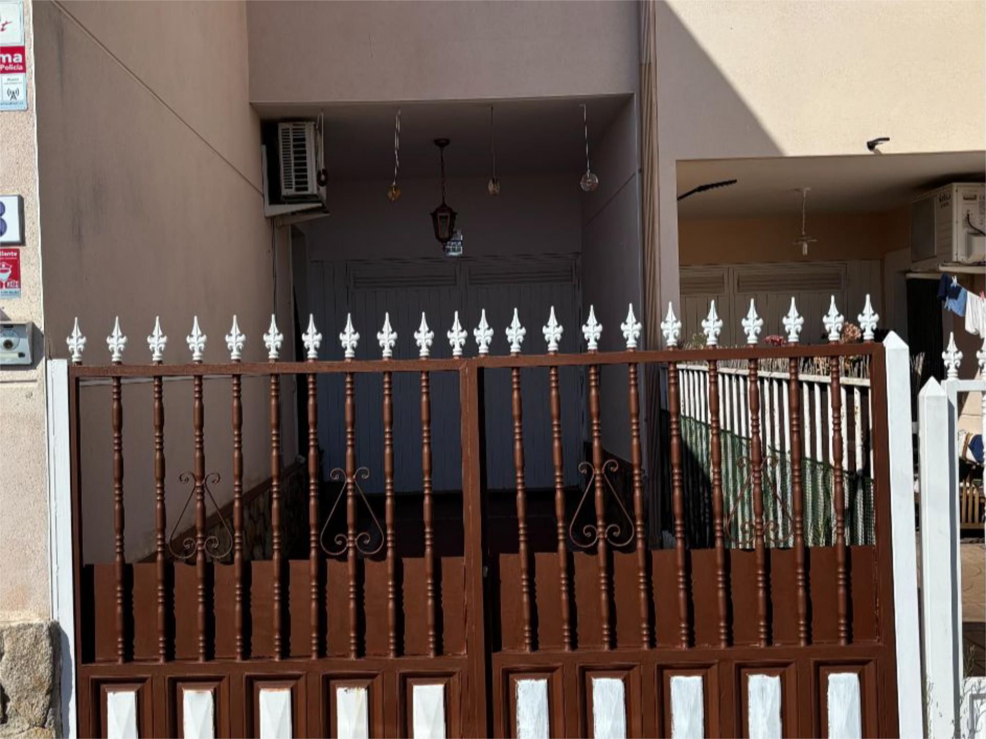 Exterior view of House or chalet for sale in San Román de los Montes  with Air Conditioner and Terrace