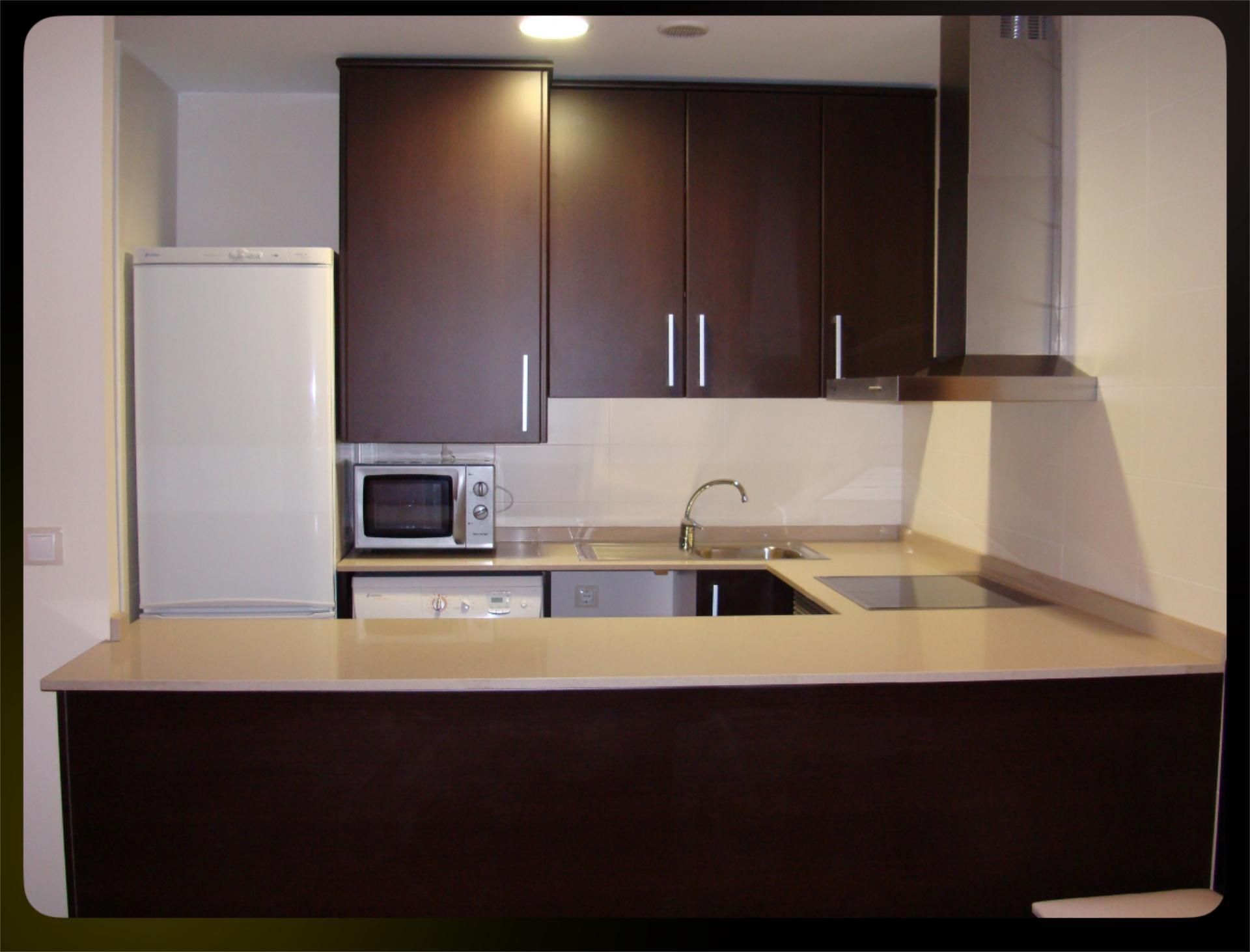 Cocina de Piso de alquiler en Almansa con Aire acondicionado, Calefacción y Parquet