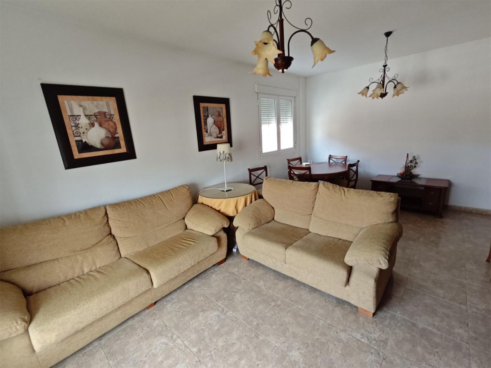 Living room of Flat to rent in Olula del Río  with Air Conditioner and Balcony