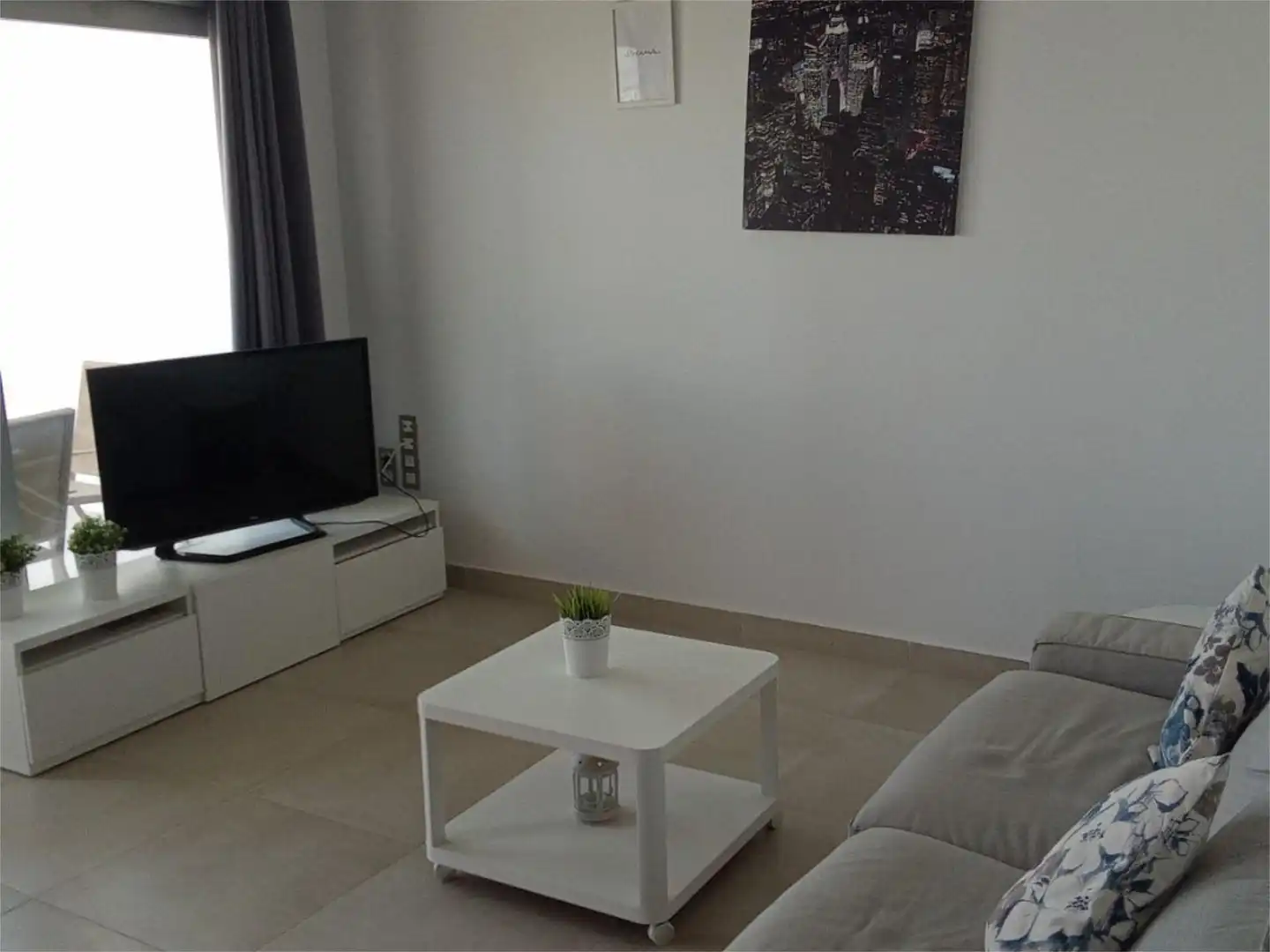 Wohnungen zum Verkauf in Carrer de Puerto Rico, 1, Balcón de Finestrat - Terra Marina Wohnzimmer von Wohnungen zum Verkauf in Finestrat mit Klimaanlage, Terrasse und Schwimmbad
