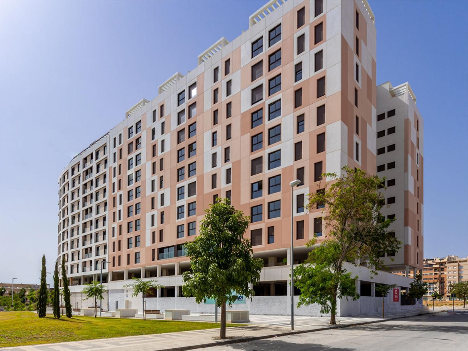 Exterior view of Flat for sale in Málaga Capital  with Air Conditioner, Heating and Private garden