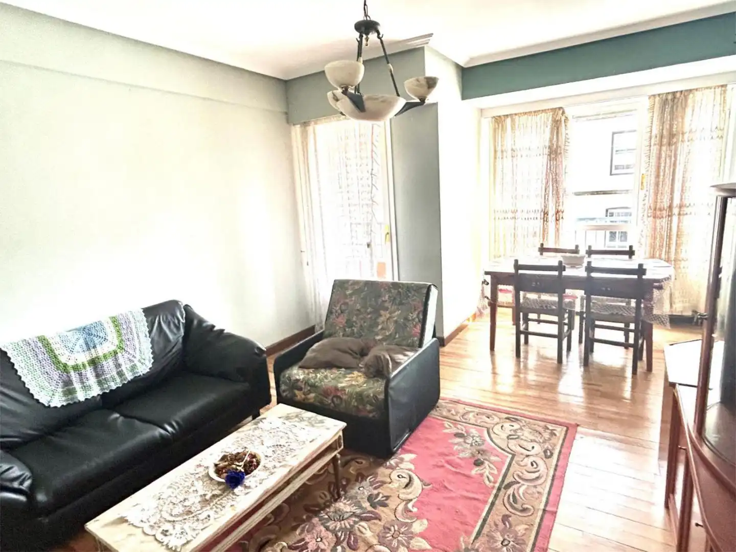 Wohnung zum Verkauf in Mitarte Kalea, 19, Aretxabaleta Wohnzimmer von Wohnung zum Verkauf in Aretxabaleta mit Heizung, Parkett und Terrasse