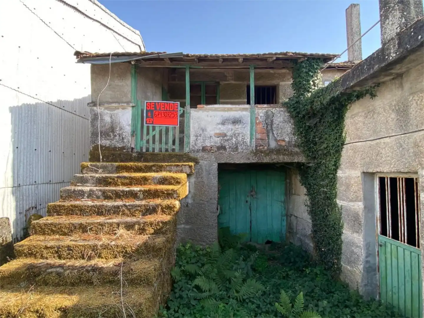 Vista exterior de Planta baixa en venda en Baltar