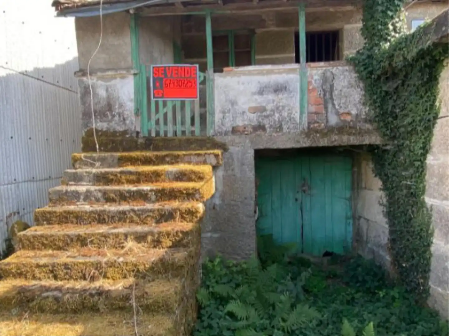 Vista exterior de Planta baixa en venda en Baltar