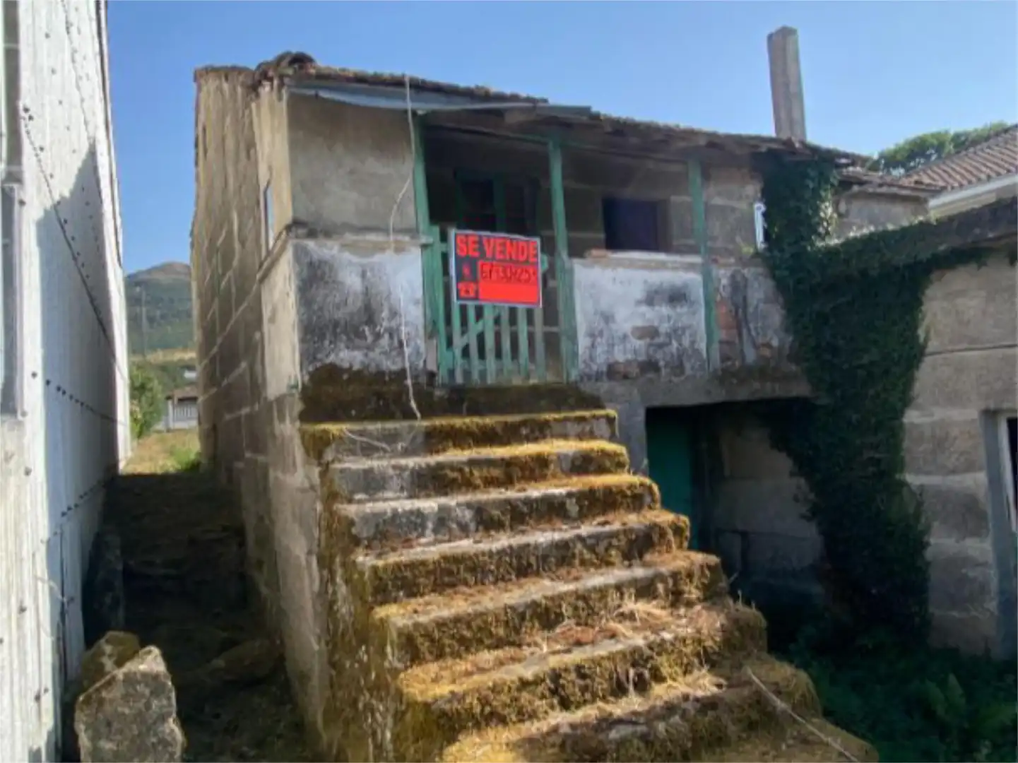 Vista exterior de Planta baixa en venda en Baltar