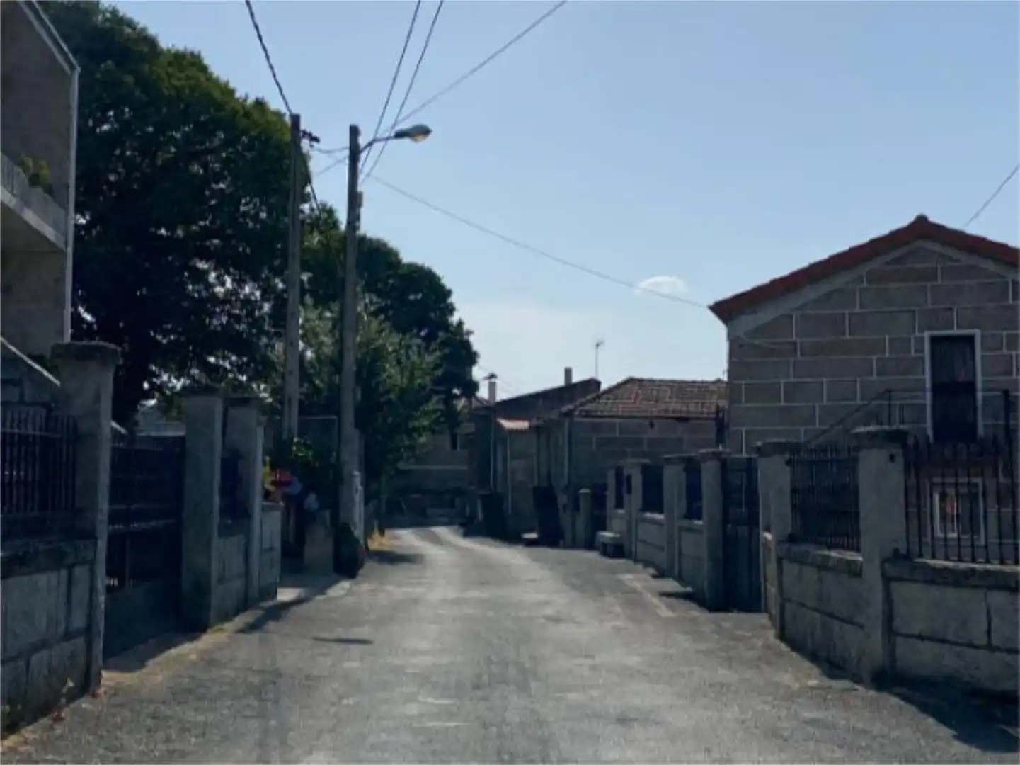 Vista exterior de Planta baixa en venda en Baltar