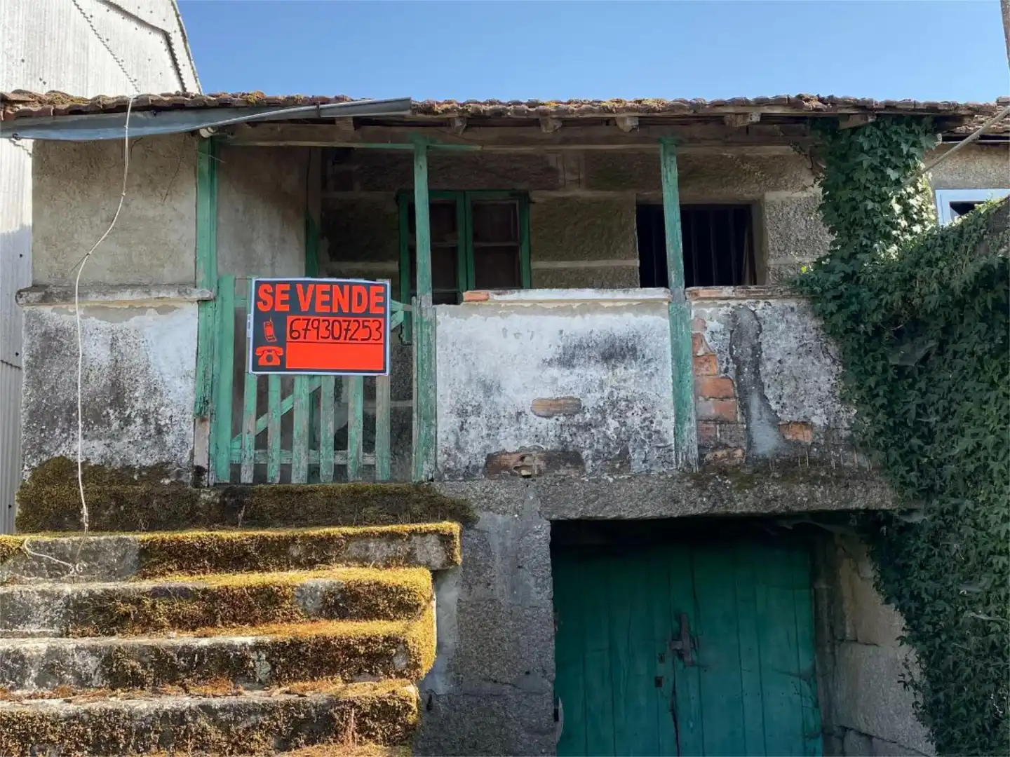 Vista exterior de Planta baixa en venda en Baltar