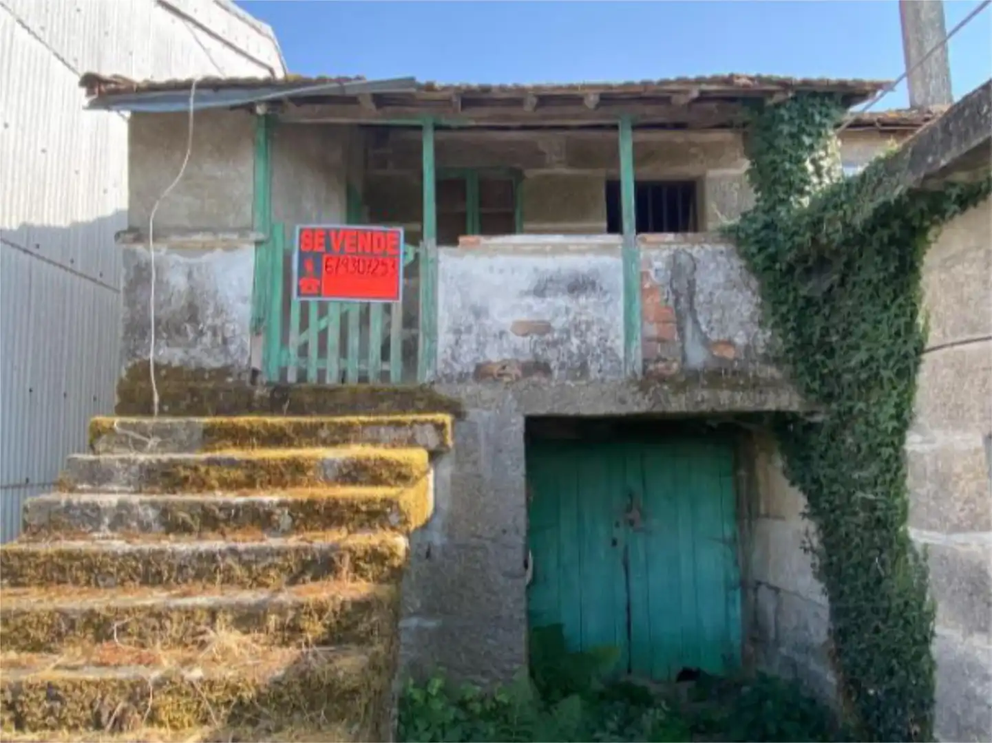 Vista exterior de Planta baixa en venda en Baltar