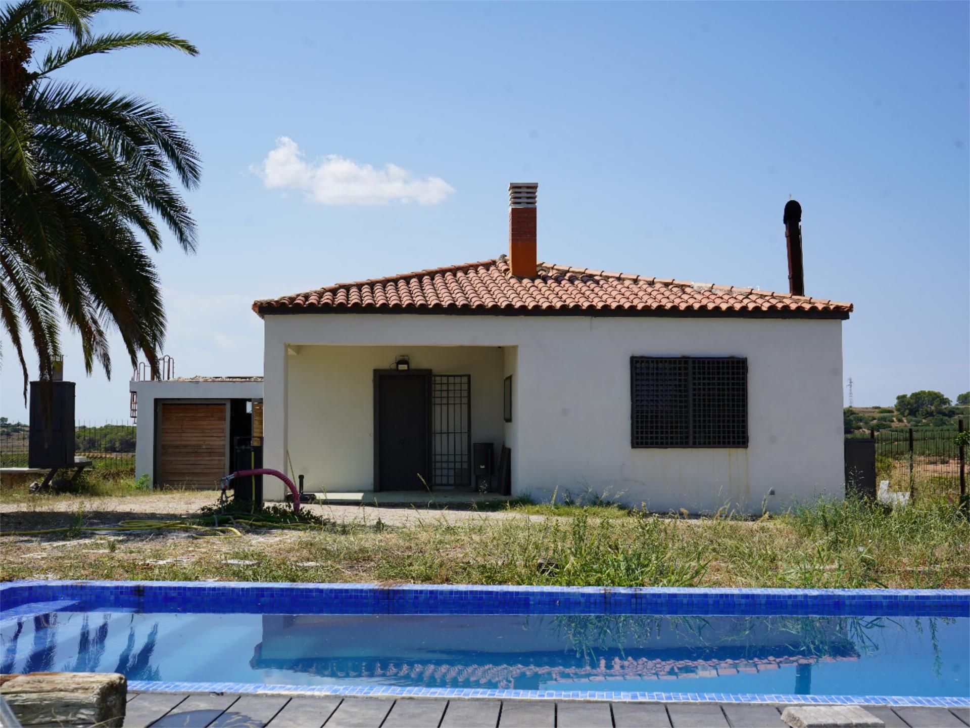 Schwimmbecken von Country house zum verkauf in Renau mit Heizung, Privatgarten und Abstellraum