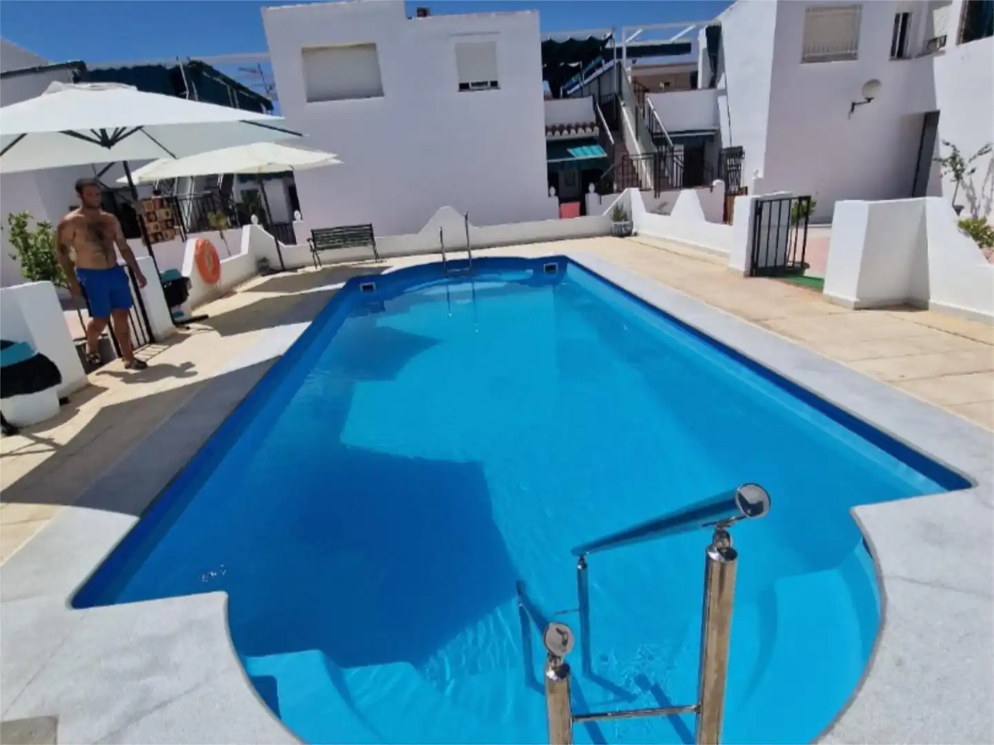 Swimming pool of Flat for sale in Lújar  with Terrace