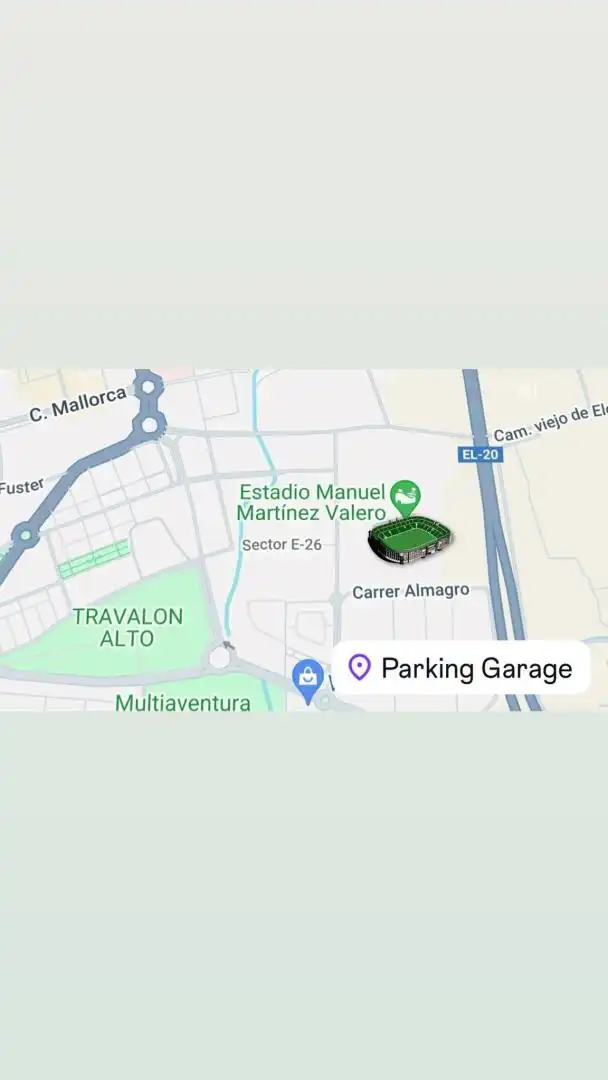 Parking de Garaje de alquiler en Elche / Elx