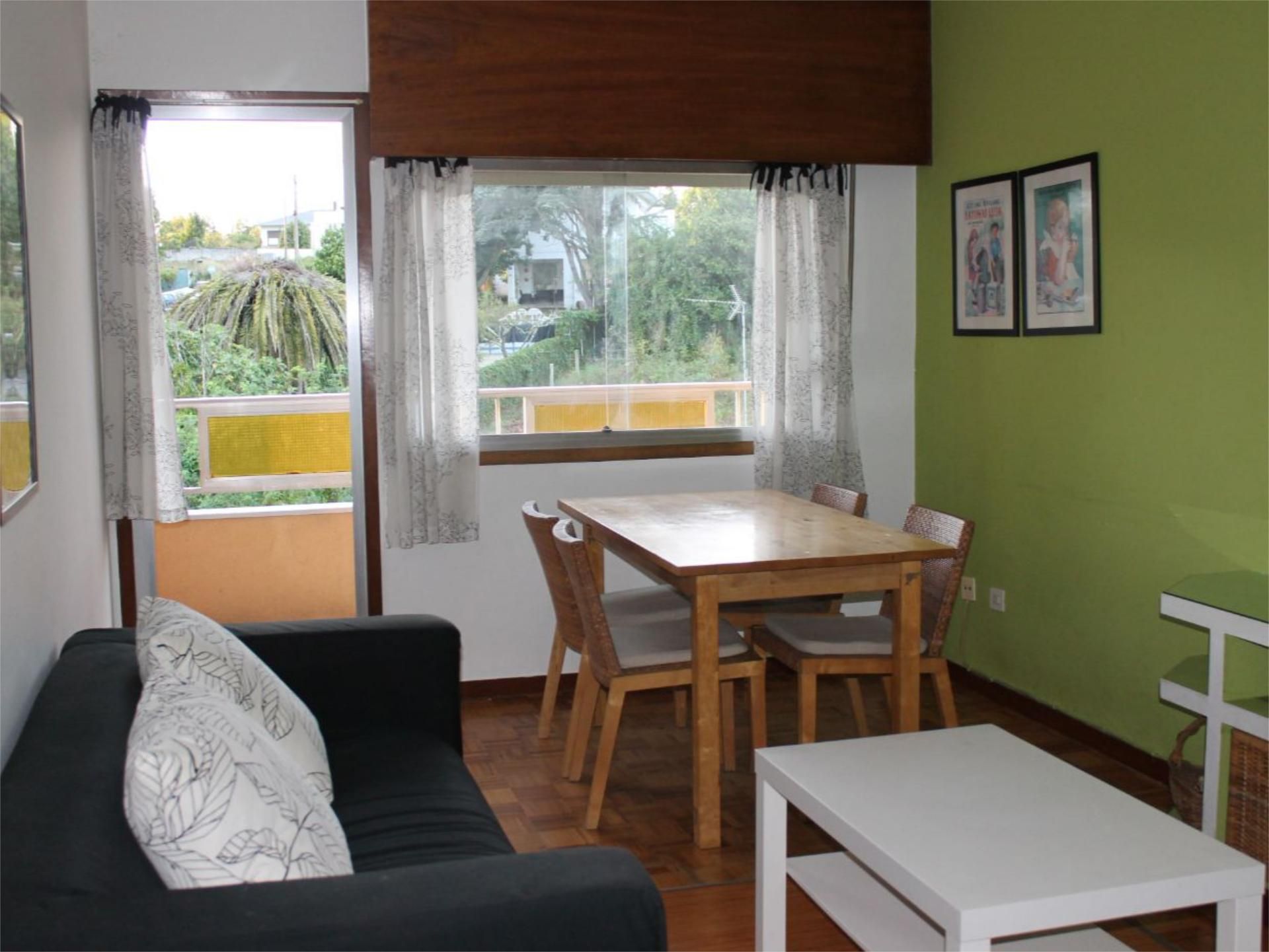 Dining room of Flat to rent in Oleiros  with Parquet flooring, Furnished and Balcony