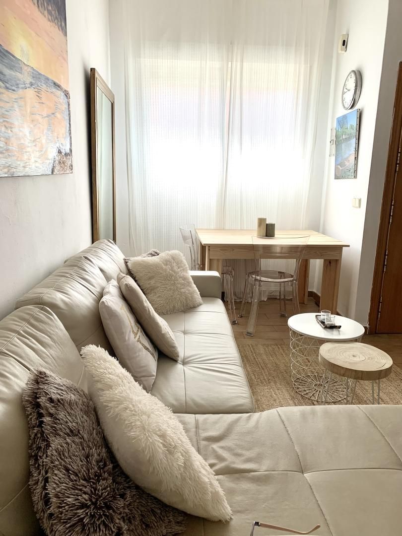 Living room of Flat for sale in  Madrid Capital  with Terrace