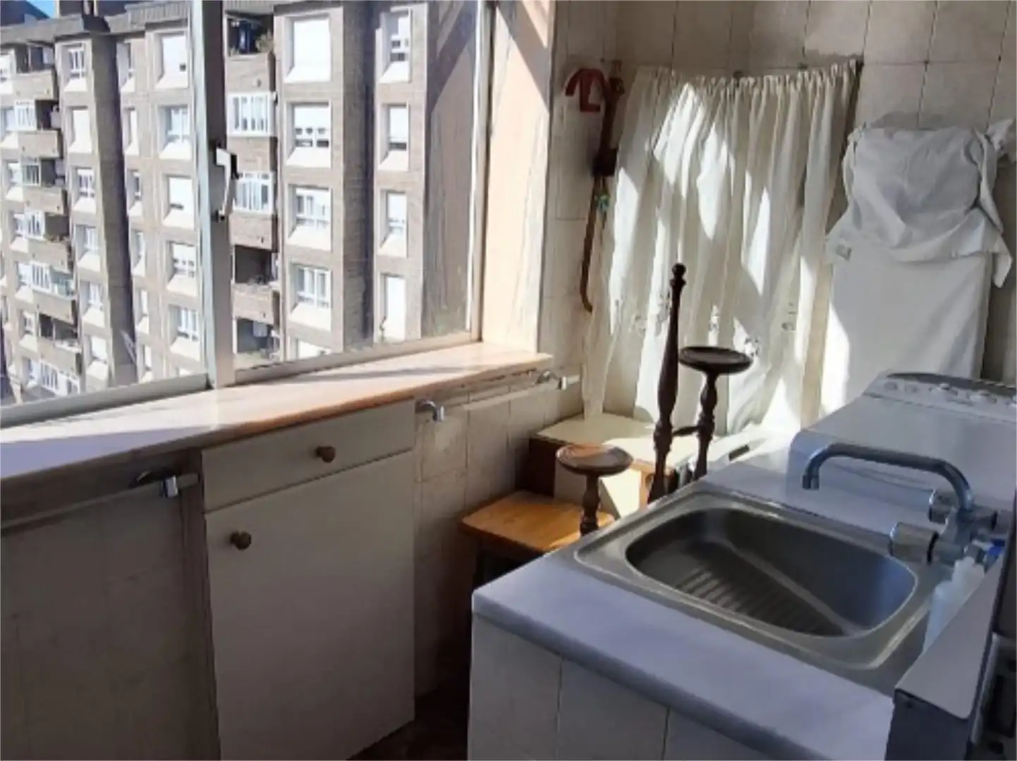 Cocina de Piso en venta en Gijón  con Calefacción, Parquet y Terraza