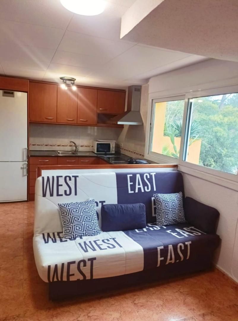 Cocina de Apartamento de alquiler en Argentona con Jardín privado, Terraza y Piscina