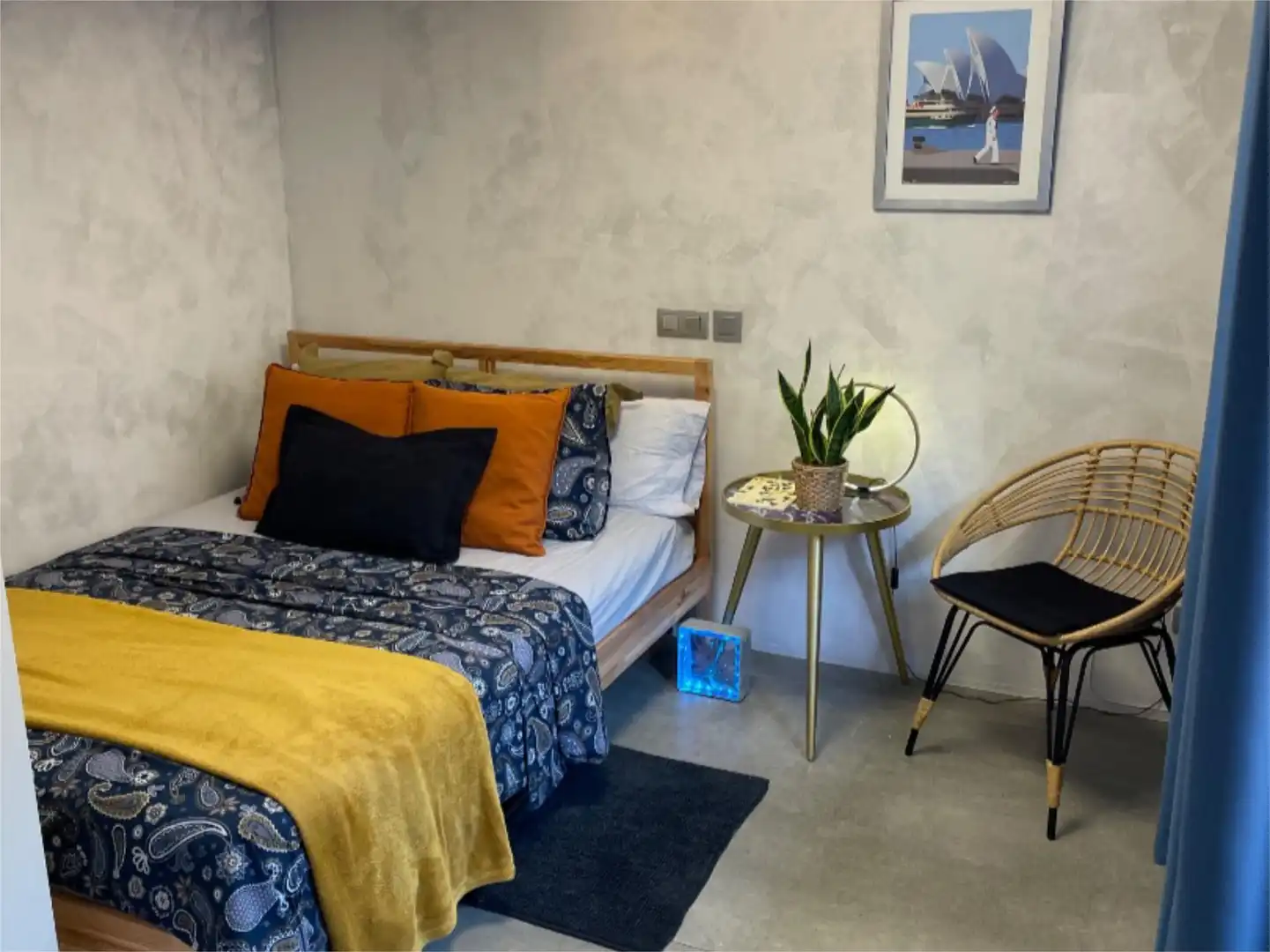 Bedroom of Flat for share in Madrid  with Air Conditioner, Heating and Terrace