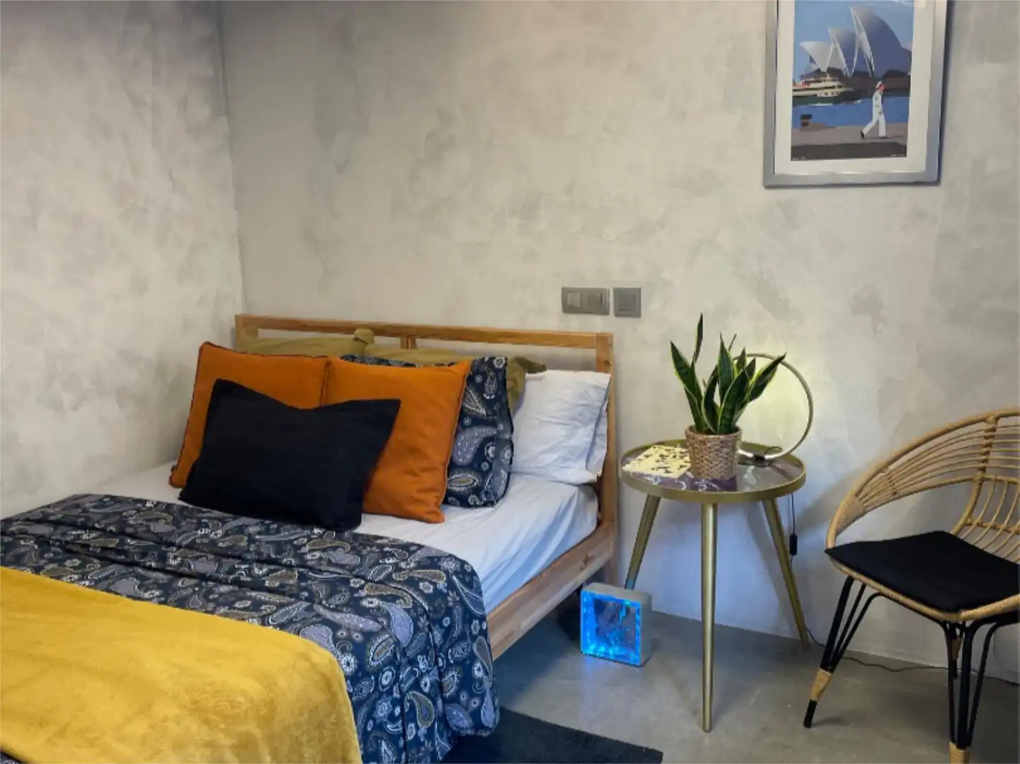 Bedroom of Flat for share in Madrid  with Air Conditioner, Heating and Terrace