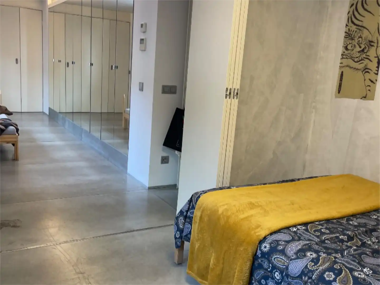 Flat for share in Madrid  with Air Conditioner, Heating and Terrace