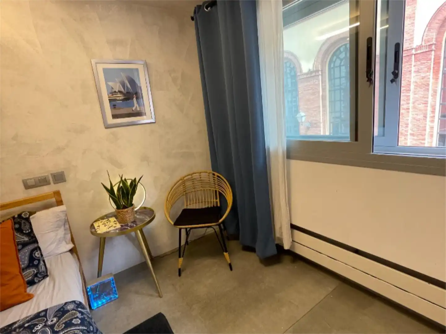 Bedroom of Flat for share in Madrid  with Air Conditioner, Heating and Terrace