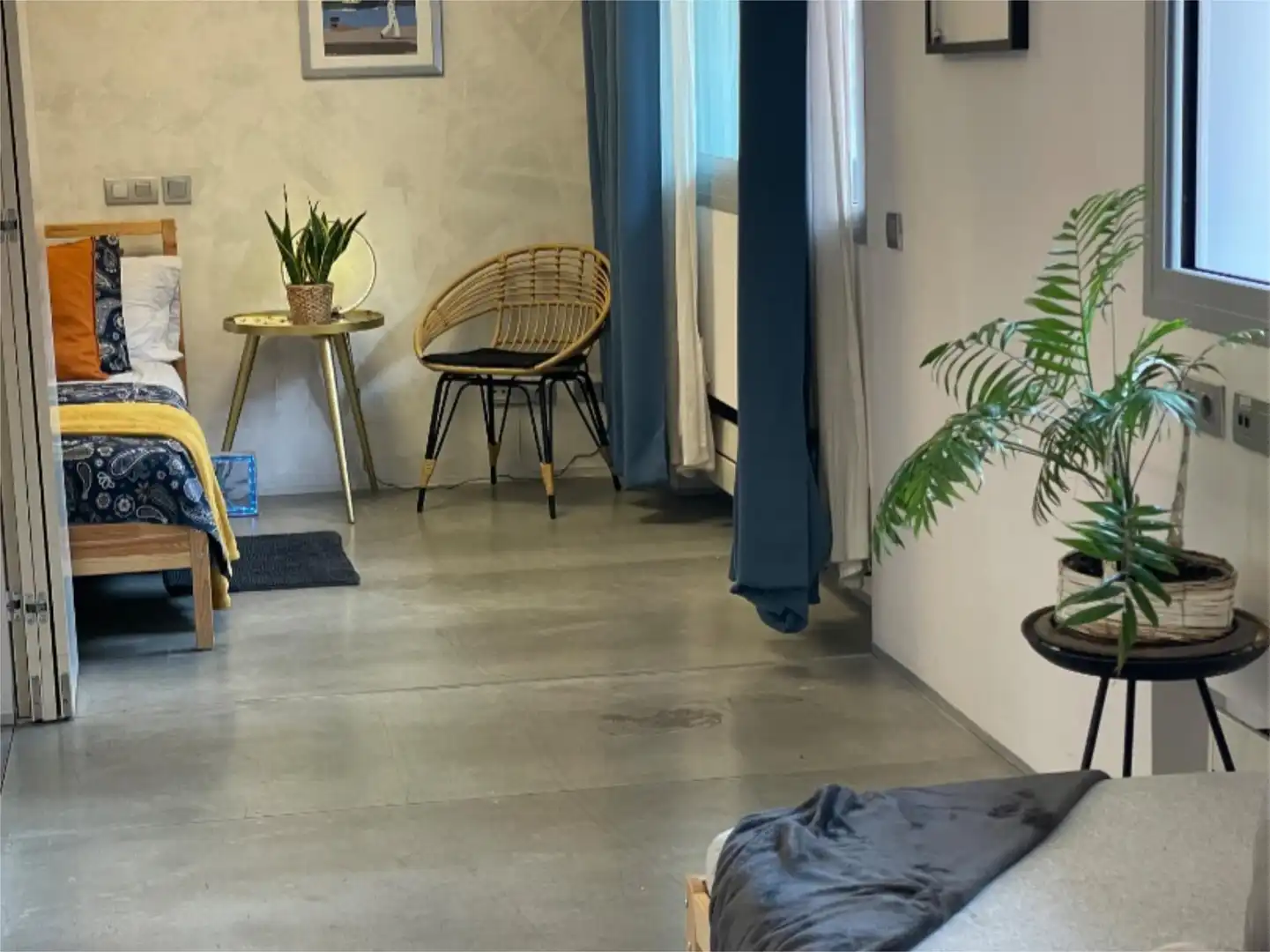 Bedroom of Flat for share in Madrid  with Air Conditioner, Heating and Terrace