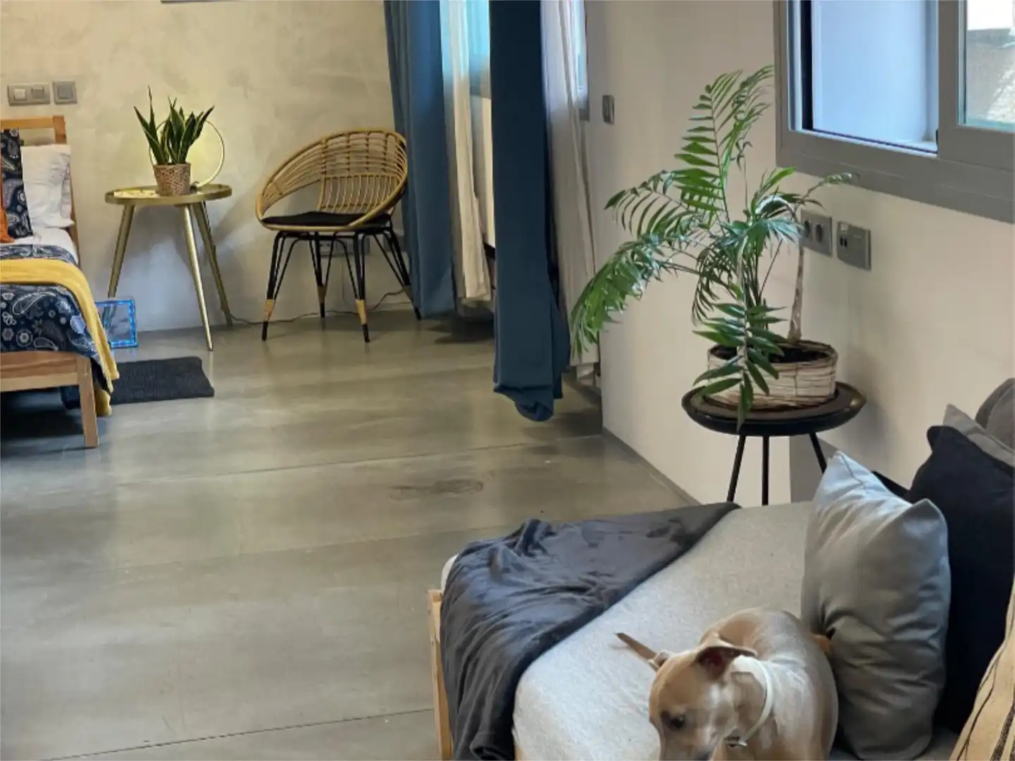 Bedroom of Flat for share in Madrid  with Air Conditioner, Heating and Terrace