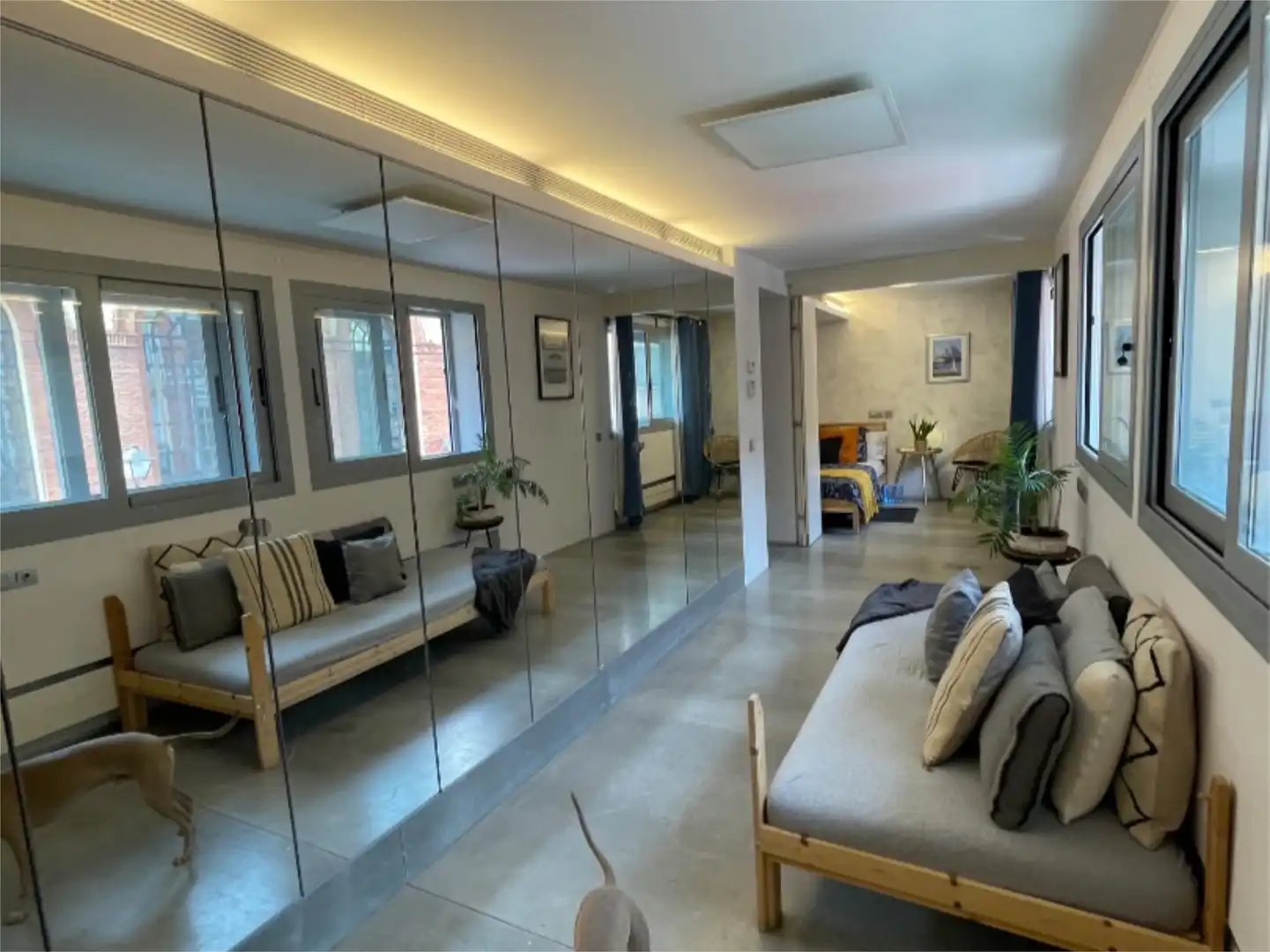 Flat for share in Madrid  with Air Conditioner, Heating and Terrace