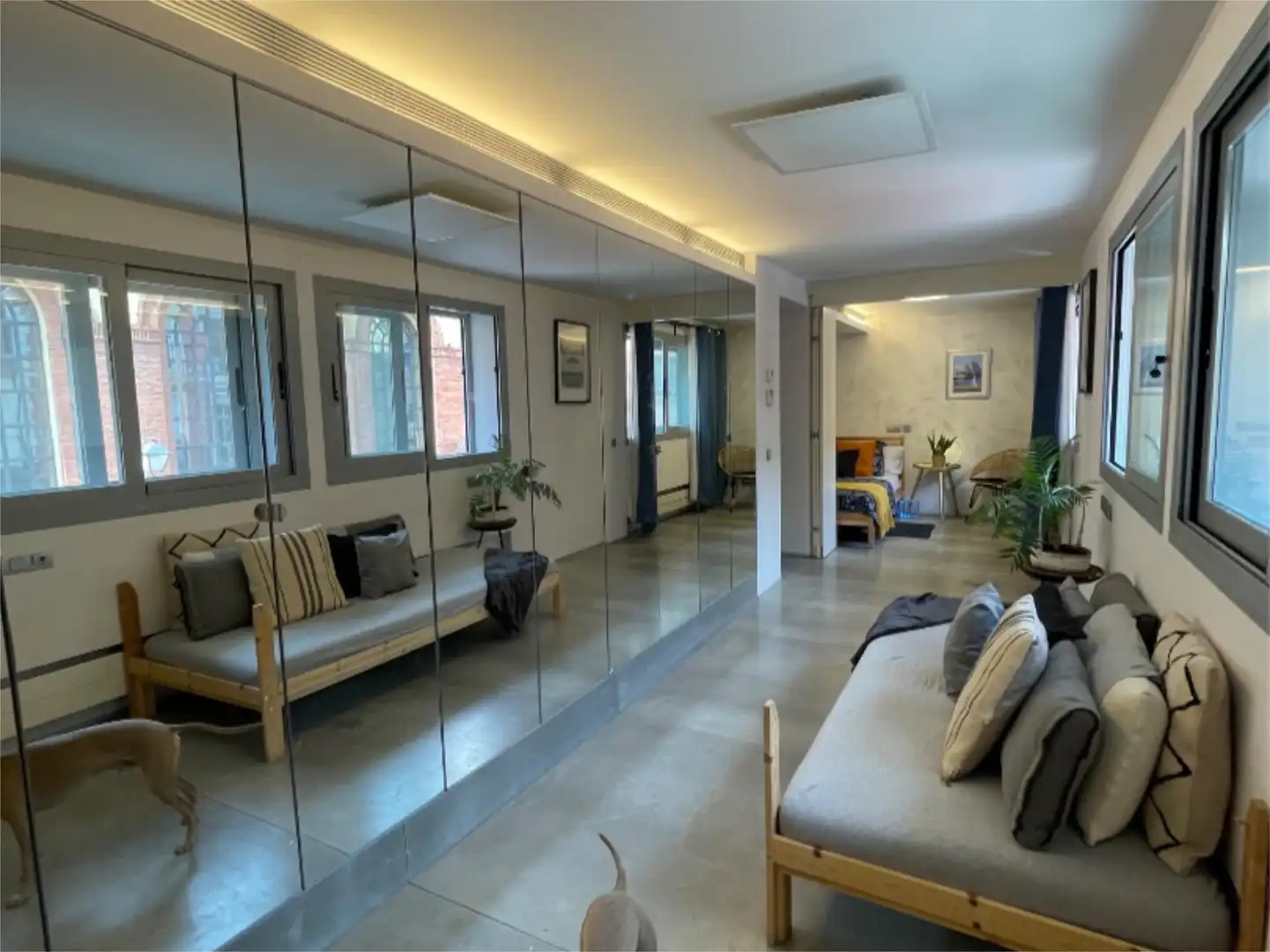Flat for share in Madrid  with Air Conditioner, Heating and Terrace
