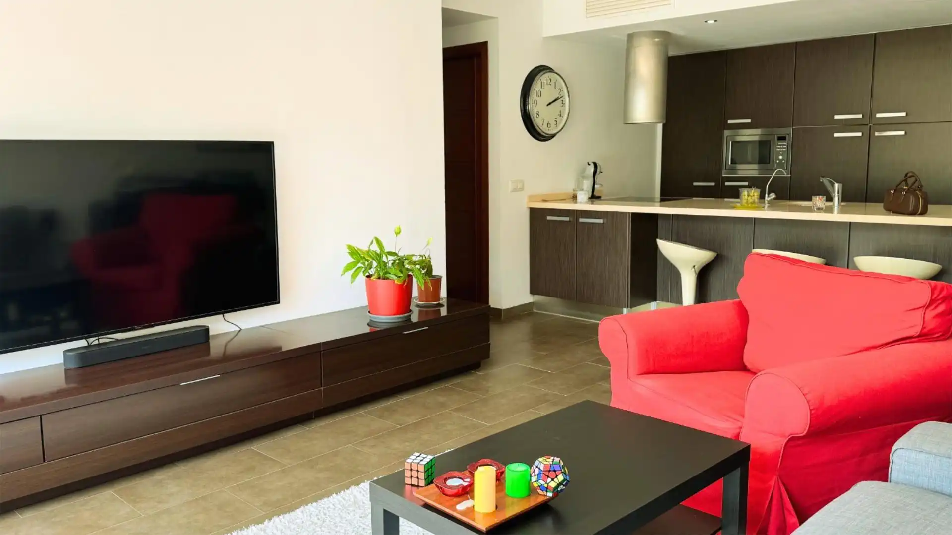 Attic for sale in Carrer d'Alacant, 36, Calvià pueblo Living room of Attic for sale in Calvià with Air Conditioner, Heating and Private garden