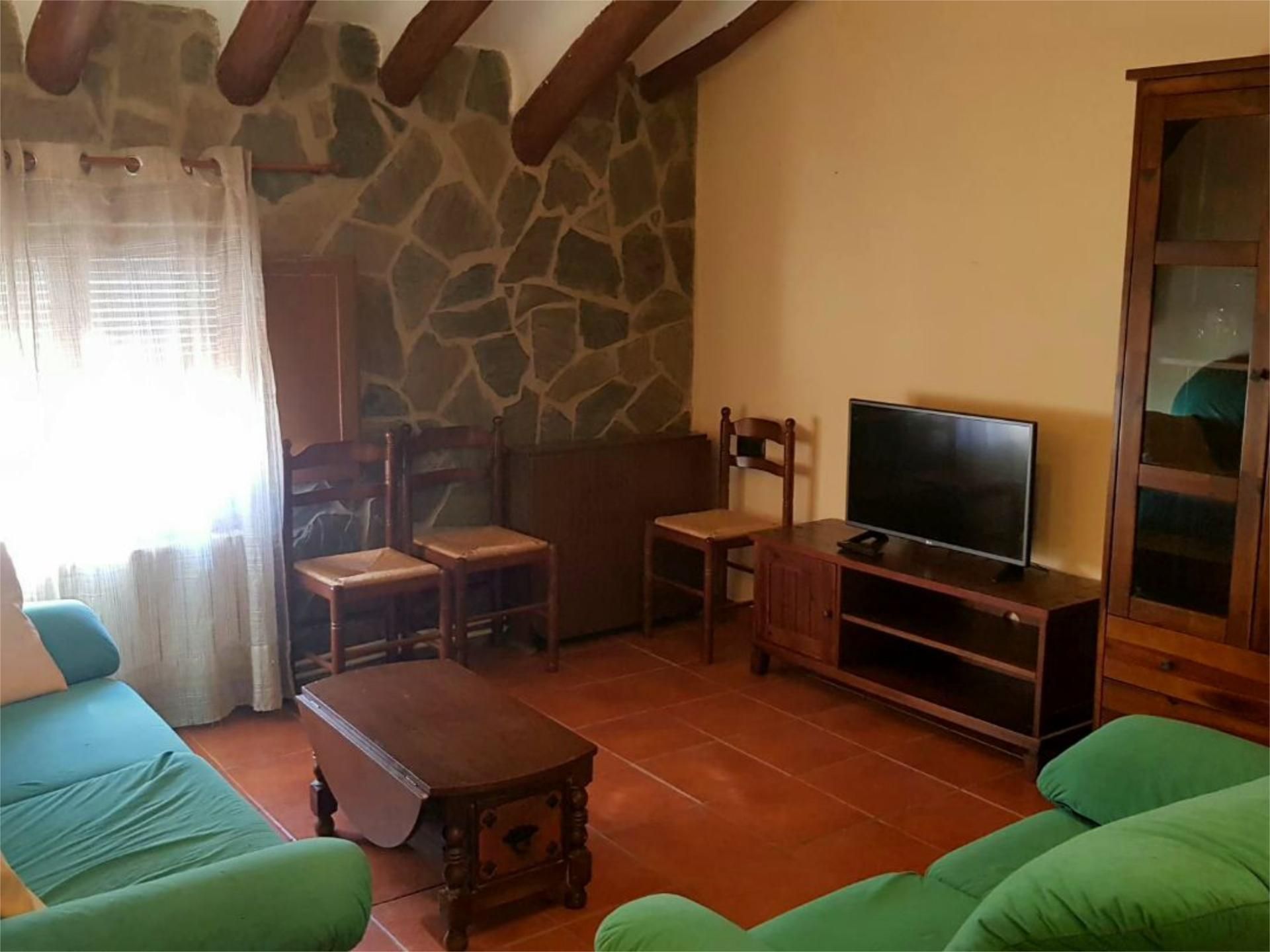 Sala d'estar de Pis de lloguer en Andorra (Teruel) amb Aire condicionat, Calefacció i Traster