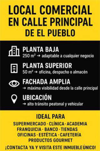 Local comercial en Alquiler en Gibraleón