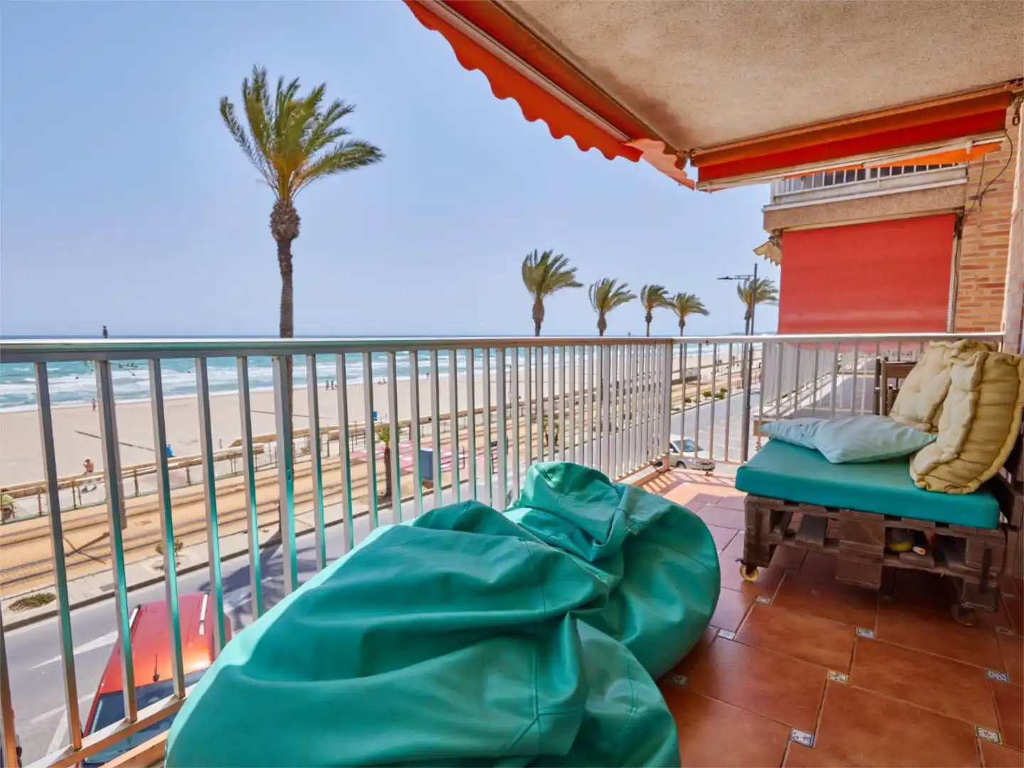 Flat for rent in Avenida Jaime I el Conquistador, Playa Muchavista Terrace of Flat for rent in El Campello with Air Conditioner, Terrace and Storage room