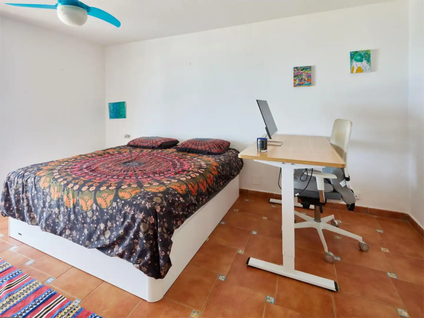 Flat for rent in Avenida Jaime I el Conquistador, Playa Muchavista Bedroom of Flat for rent in El Campello with Air Conditioner, Terrace and Storage room