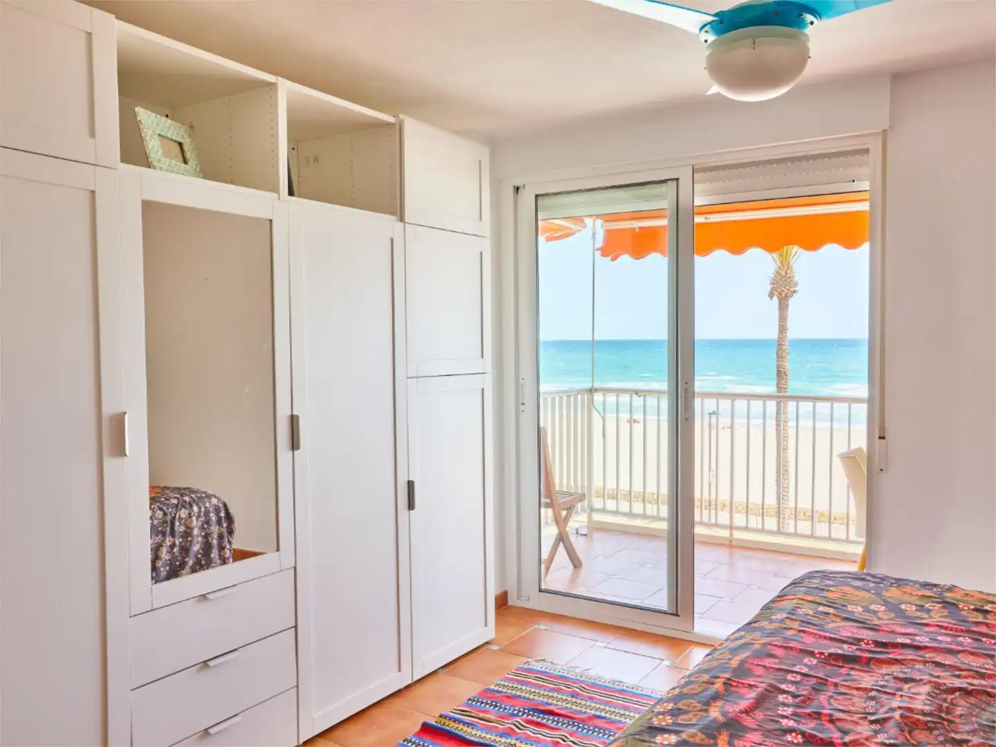 Flat for rent in Avenida Jaime I el Conquistador, Playa Muchavista Bedroom of Flat for rent in El Campello with Air Conditioner, Terrace and Storage room