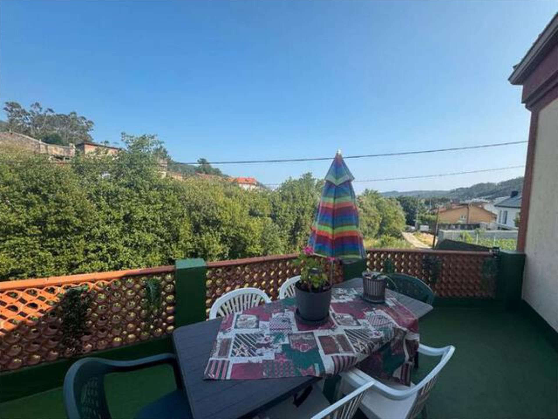 Terrace of House or chalet to rent in Cee  with Terrace, Storage room and Furnished