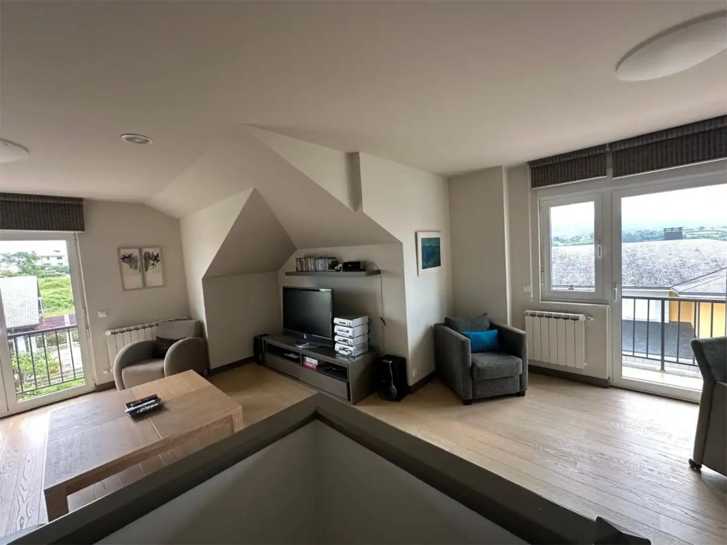 Living room of Houses for sale in Ribadeo  with Terrace and Balcony