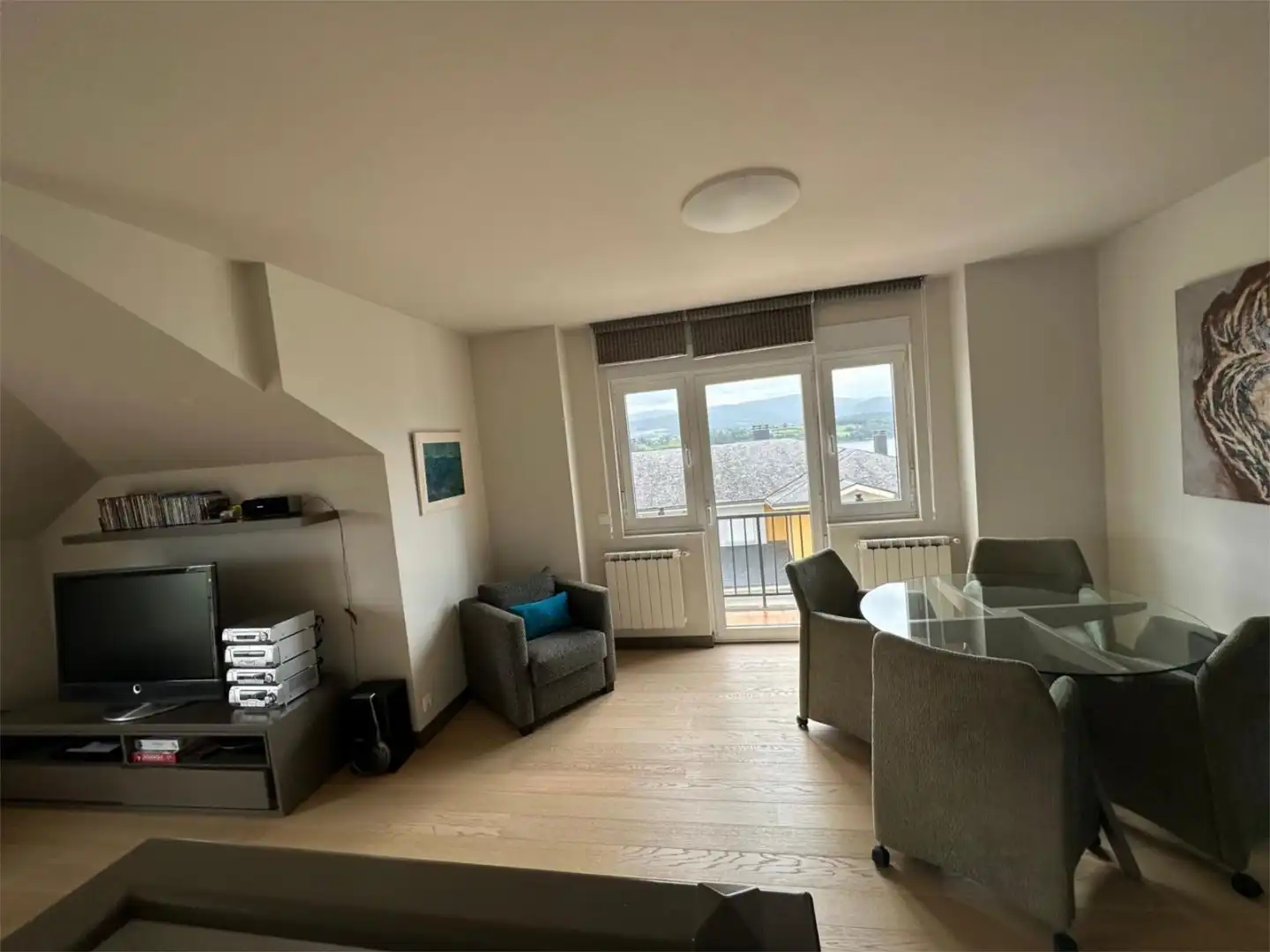 Living room of Houses for sale in Ribadeo  with Terrace and Balcony