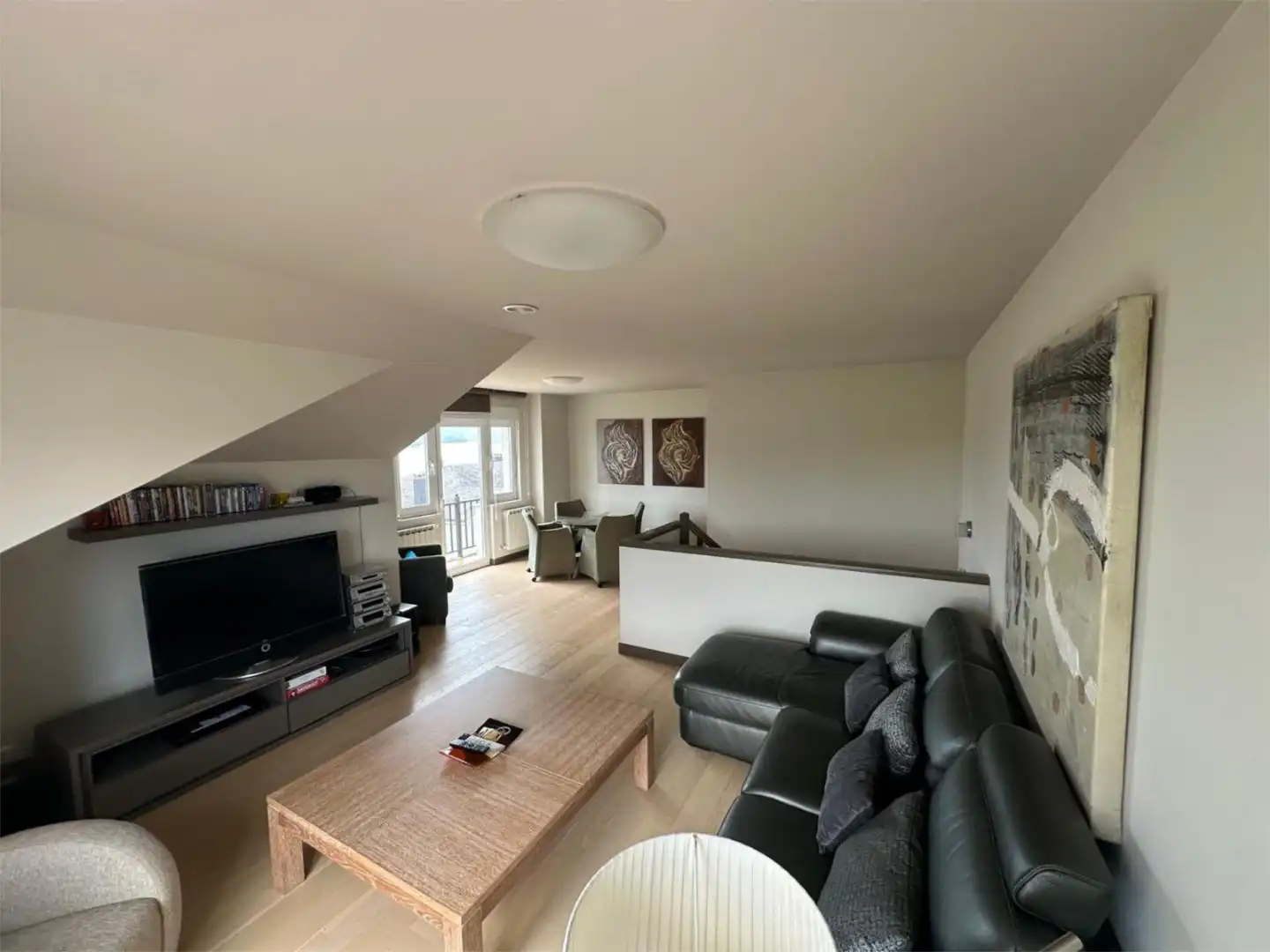 Living room of Houses for sale in Ribadeo  with Terrace and Balcony
