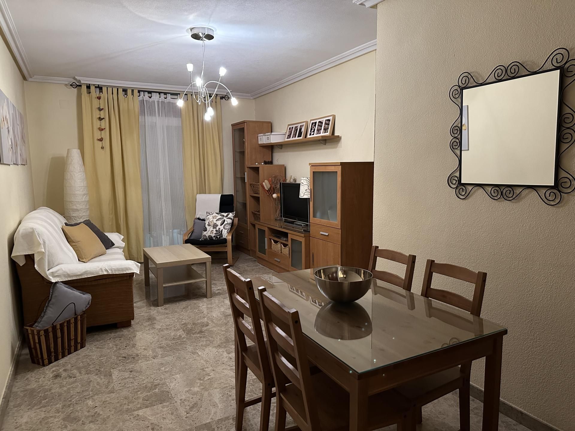 Living room of Flat to rent in Ciudad Real Capital  with Balcony