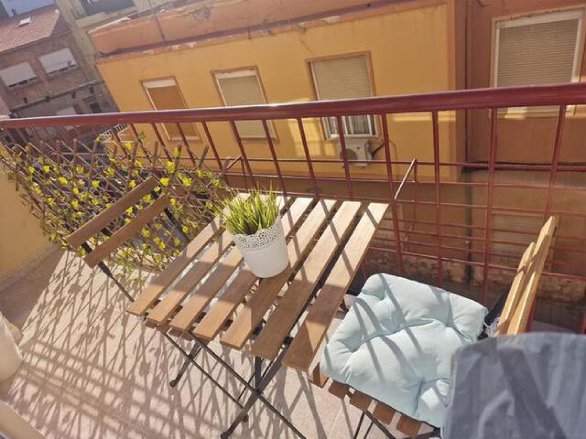 Terrassa de Pis de lloguer en Alicante / Alacant amb Calefacció, Terrassa i Moblat
