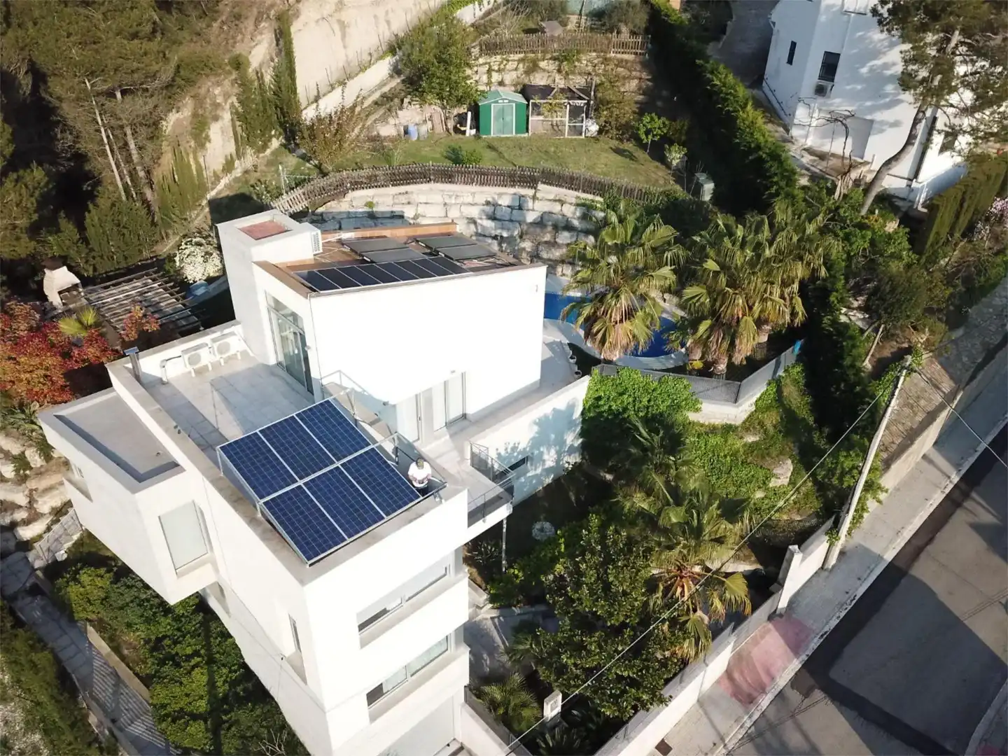 Flat for sale in Òdena Exterior view of Flat for sale in Òdena with Air Conditioner, Heating and Private garden