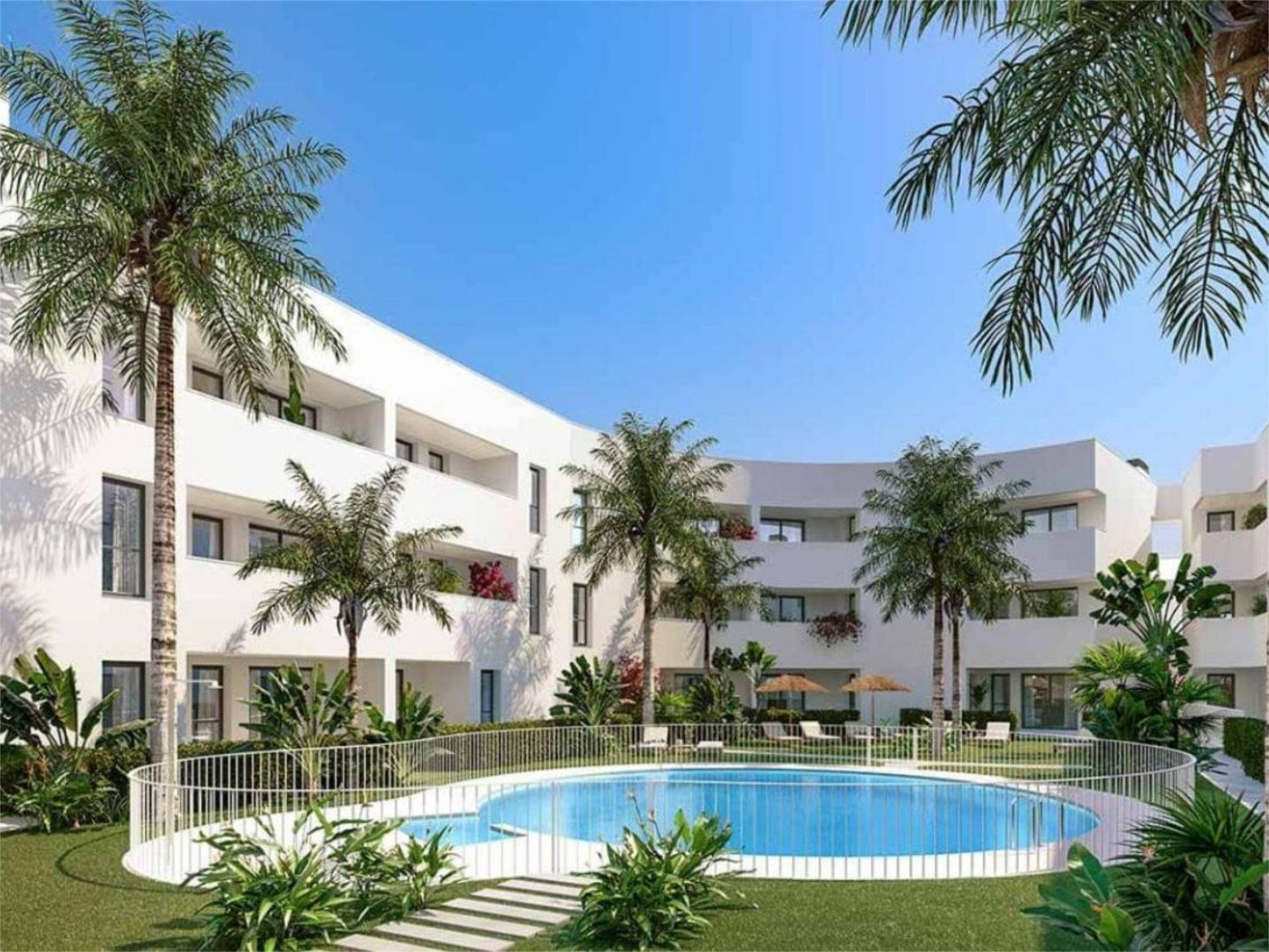 Exterior view of Flat to rent in Rota  with Air Conditioner, Heating and Private garden
